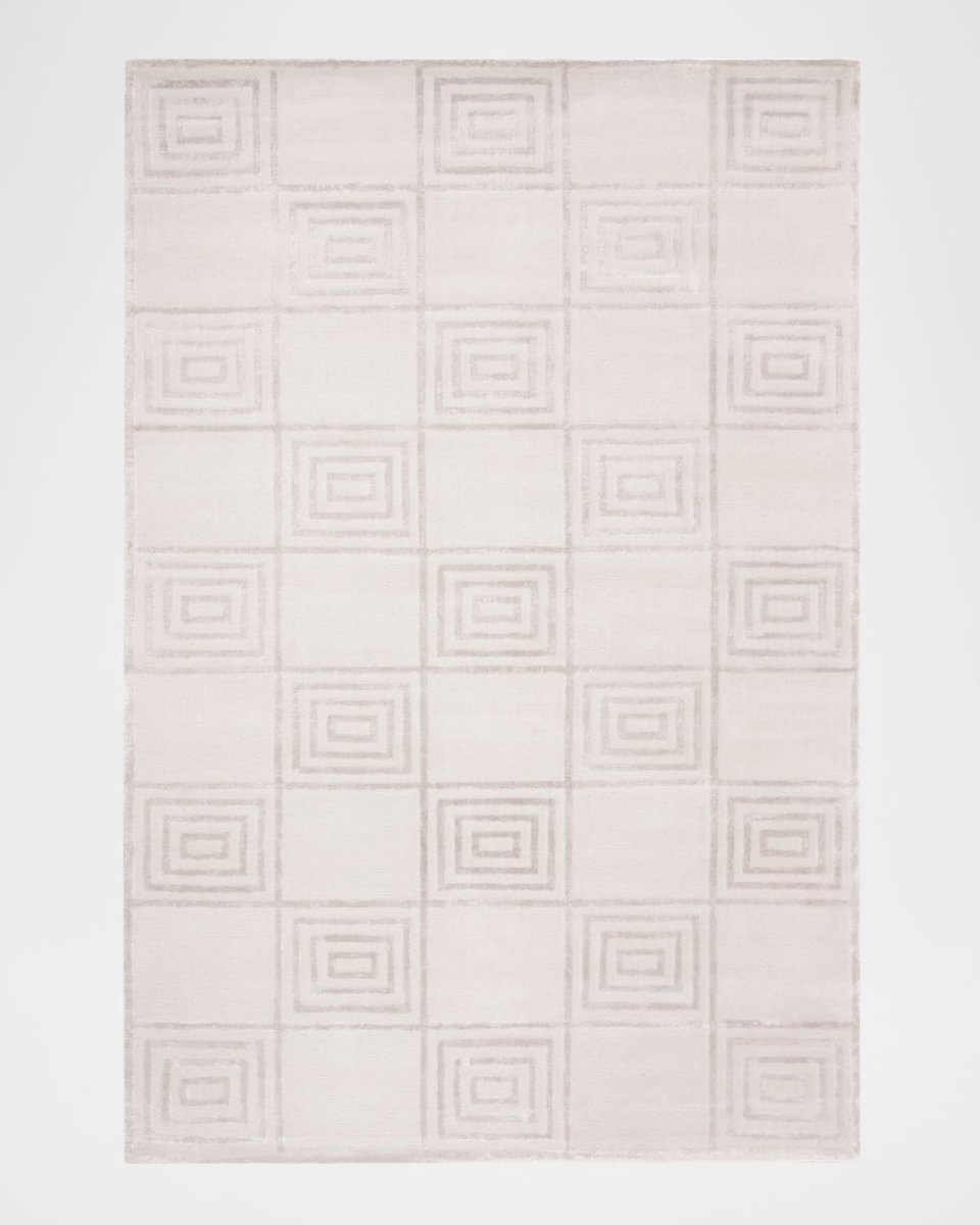Alistair Tiles Hand Knotted Rug